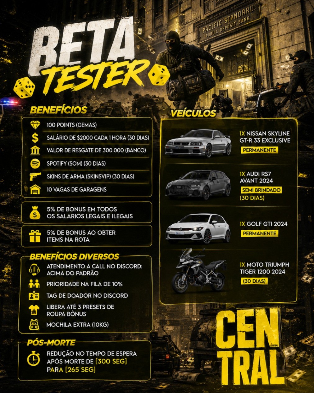 🎲 VIP BETA TESTE