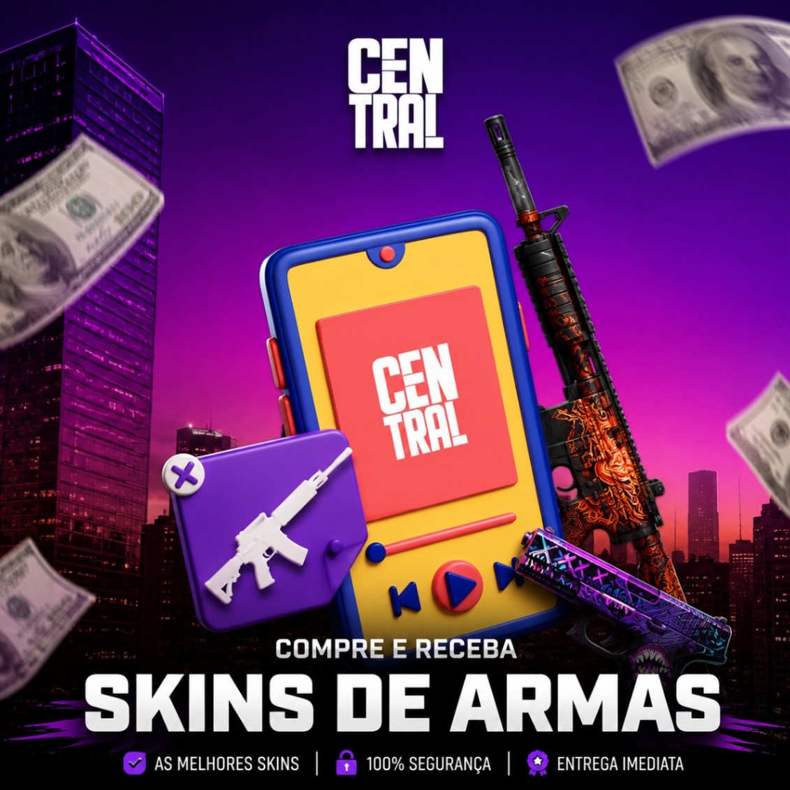 🔫 Skin de Armas