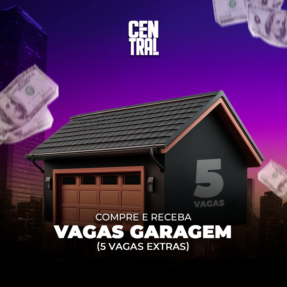 🏚️ Vagas Garagem (5 Vagas Extras)