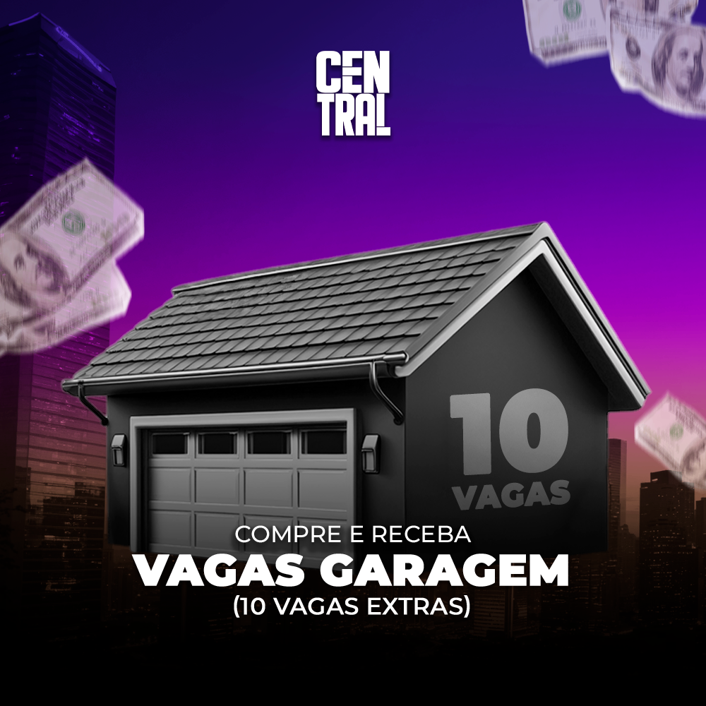 🏚️ Vagas Garagem (10 Vagas Extras)