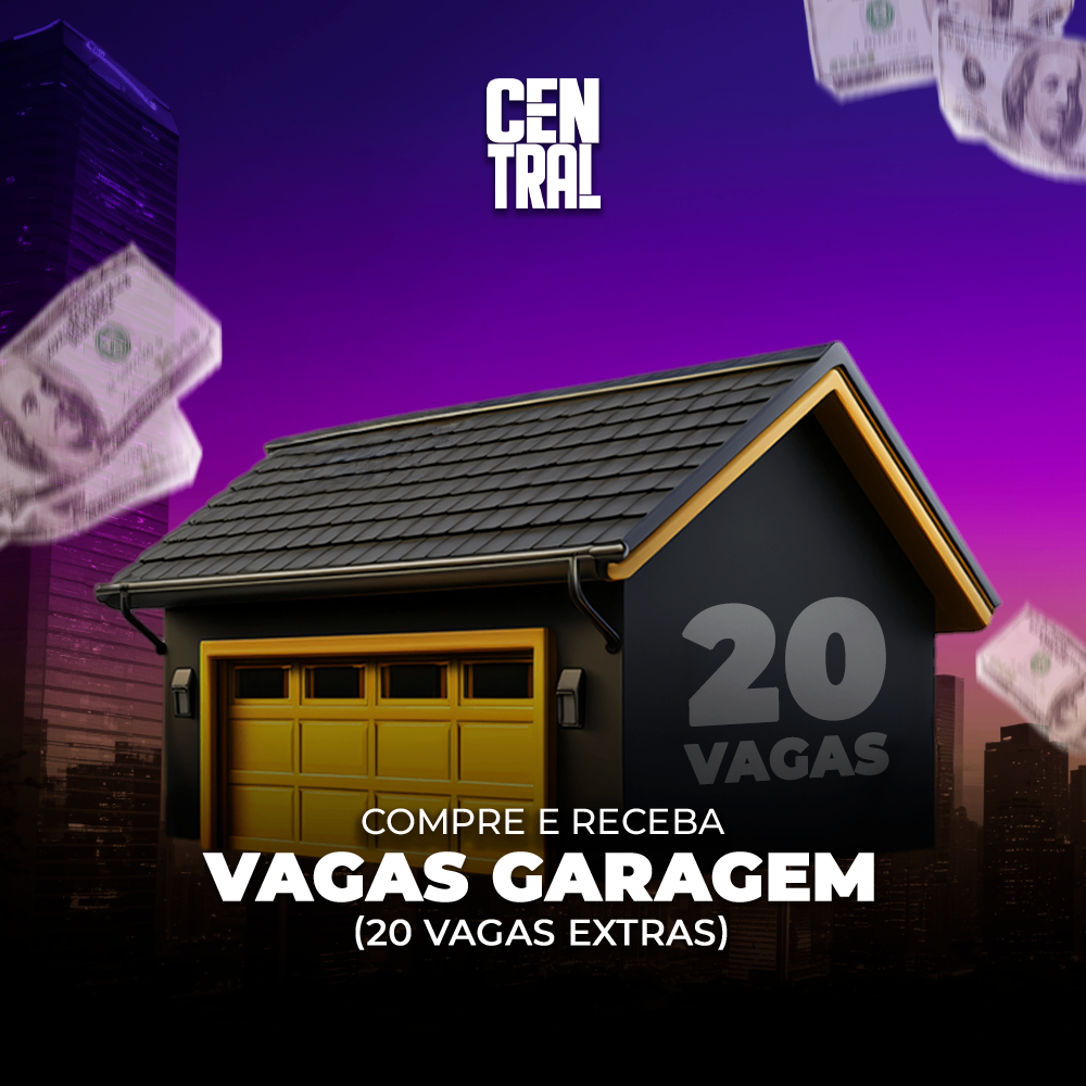 🏚️ Vagas Garagem (20 Vagas Extras)