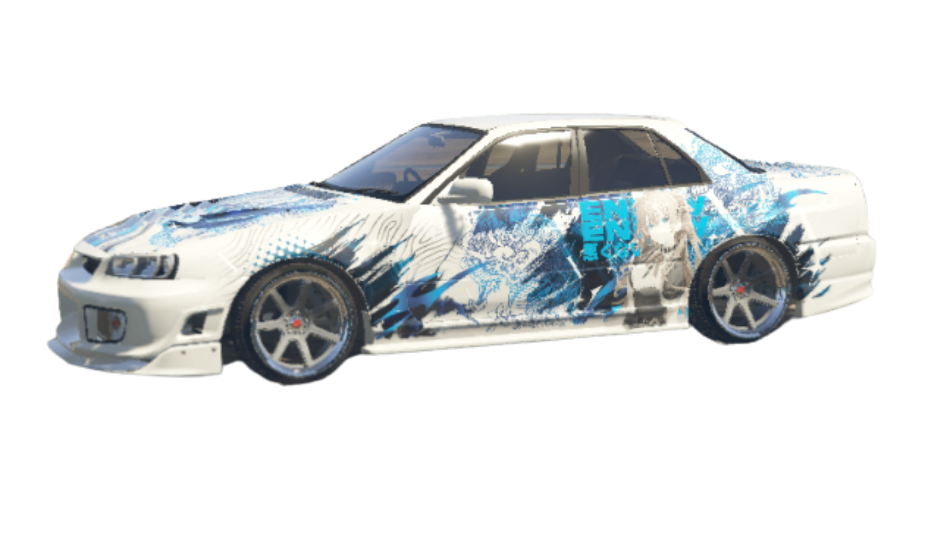 Skyline r34 Blue Dragon 16B