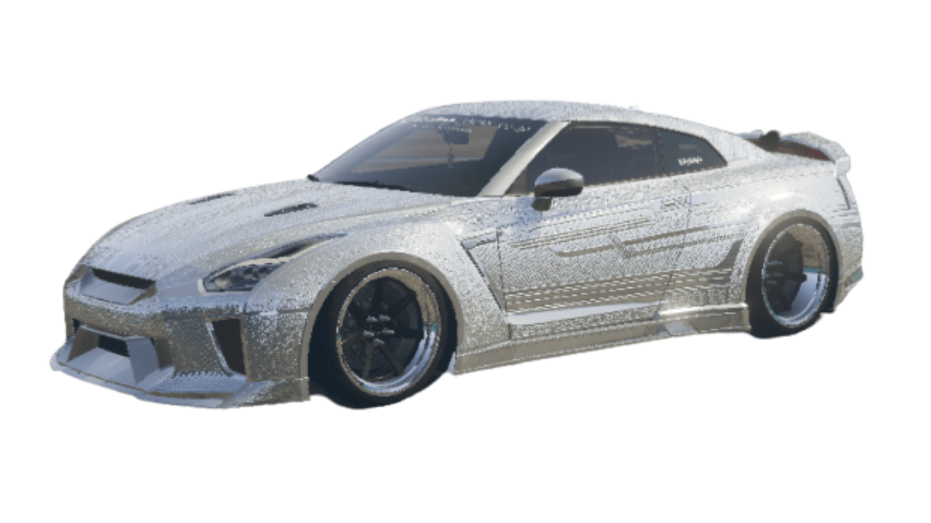 Nissan GT- R Max Silver 16B